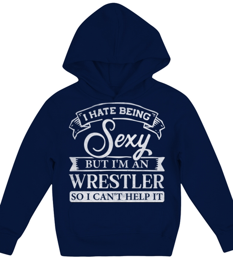 Vintage Wrestling With A Funny Quote Sayings Kids Hoodie