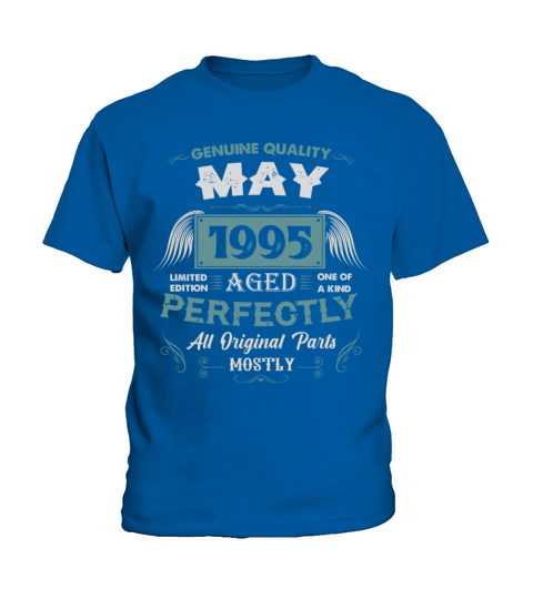 May 1995 Vintage Birthday Present Kids T-Shirt