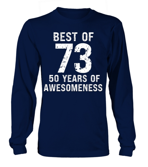 Best of 1973 vintage birthday 50th birthday Long sleeved Unisex