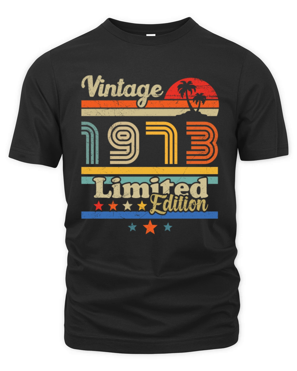 50th birthday december 1973 vintage 1973 Organic Unisex T-shirt