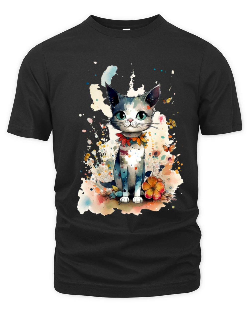 Cat Organic Unisex T-shirt