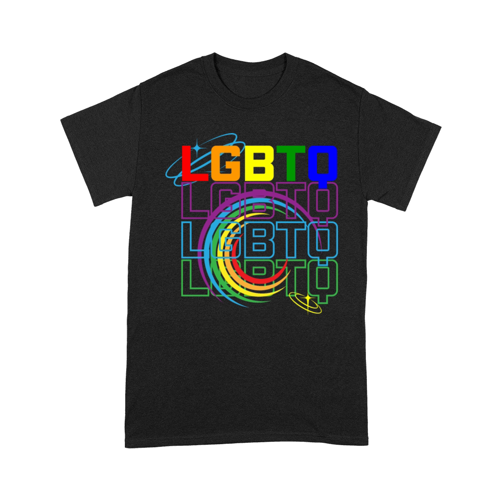 LGBTQ Design Pride Month Rainbow Flag LGBT Premium T-shirt