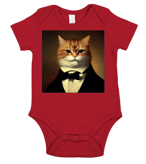 Boost Your Style with Unique Cat Jackets from Our Short Sleeve Baby One-Piece