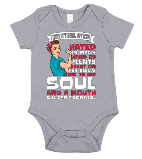 Correctional Officer Hated By Many Prison Guard Short Sleeve Baby One-Piece