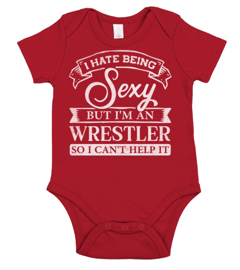 Vintage Wrestling With A Funny Quote Sayings Short Sleeve Baby One-Piece