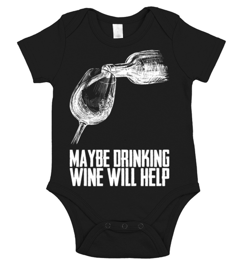 Wine Party Short Sleeve Baby One-Piece