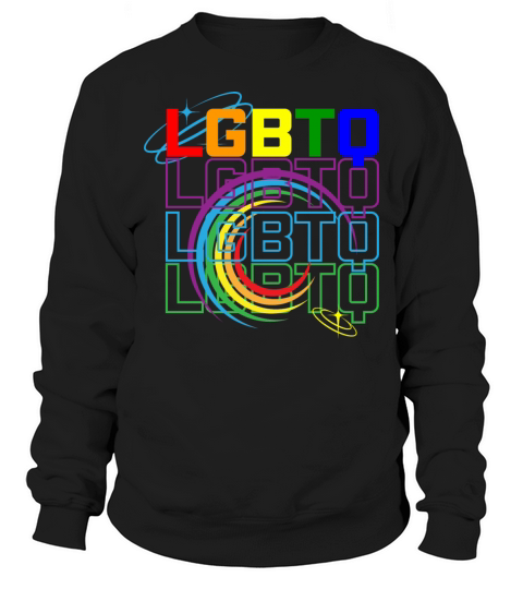 LGBTQ Design Pride Month Rainbow Flag LGBT Sweatshirt Unisex