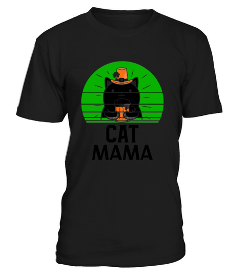 Vintage 80s Style Cat Mom T-Shirt for Women Retro T-Shirt Unisex
