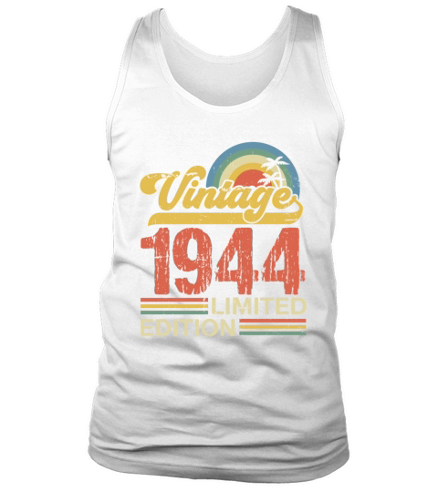 Retro Vintage 1944 Limited Edition Tank Top Unisex