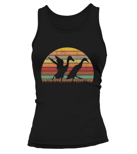 Indian Runner Duck Retro Bottle Vintage Tank top Woman
