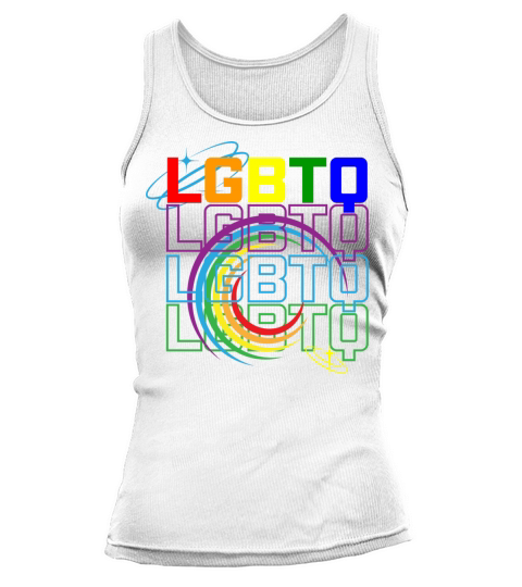 LGBTQ Design Pride Month Rainbow Flag LGBT Tank top Woman