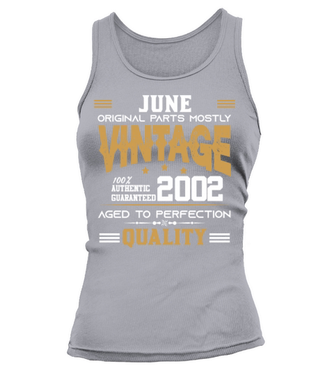 Vintage Aged To Perfection June 2002 Tank top Woman
