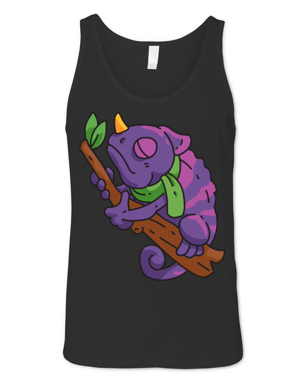 1074 cameleons illustrations MRLL Unisex Jersey Tank