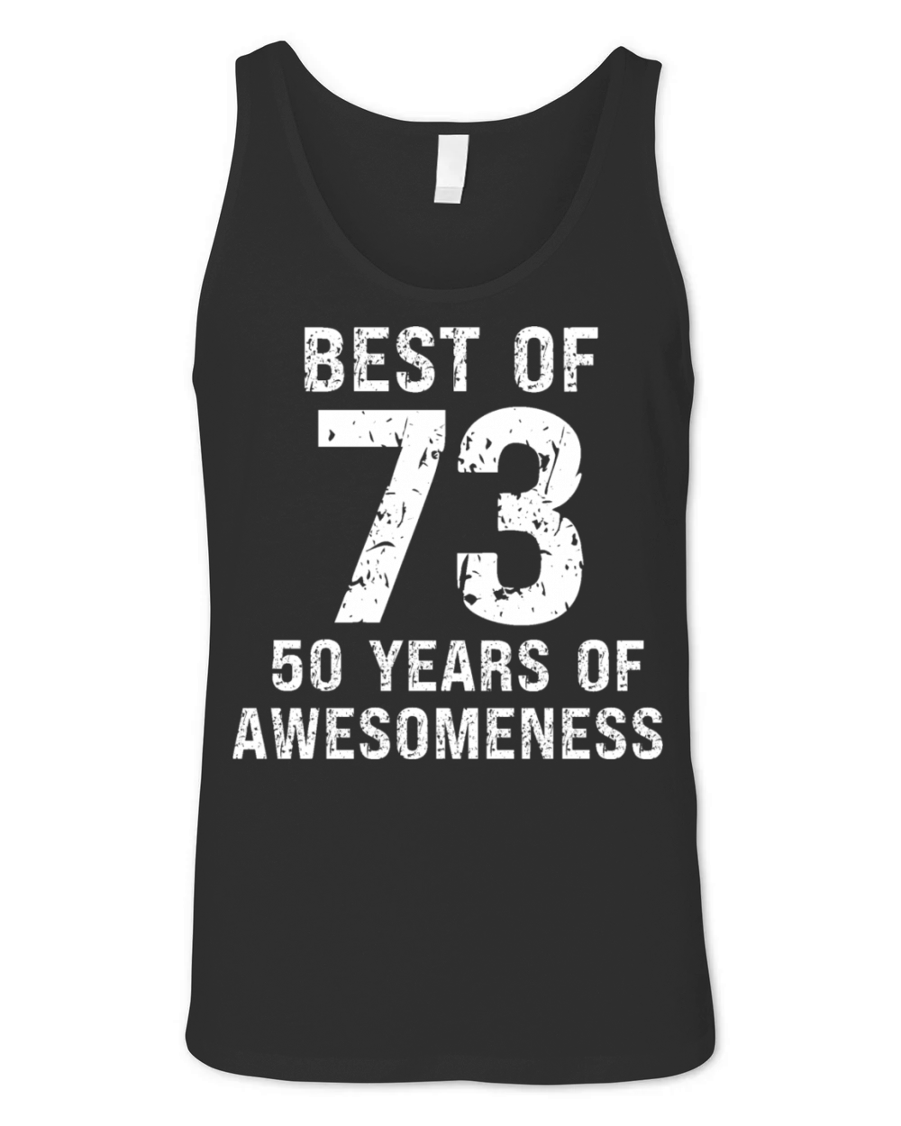 Best of 1973 vintage birthday 50th birthday Unisex Jersey Tank