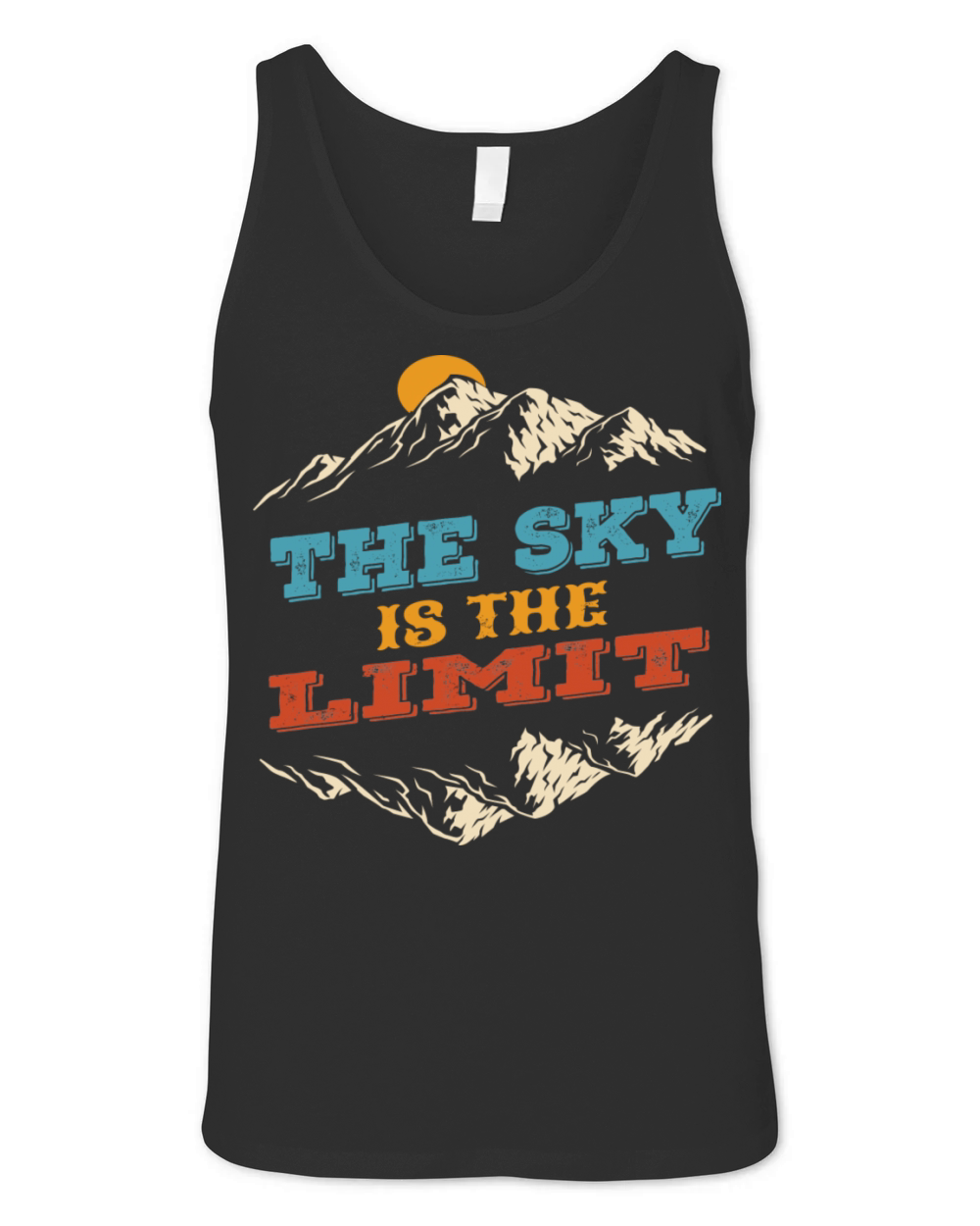 Climbing Mountains Gift Unisex Jersey Tank