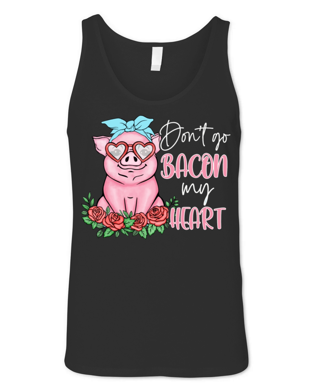 Do Not Go Bacon My Heart Unisex Jersey Tank