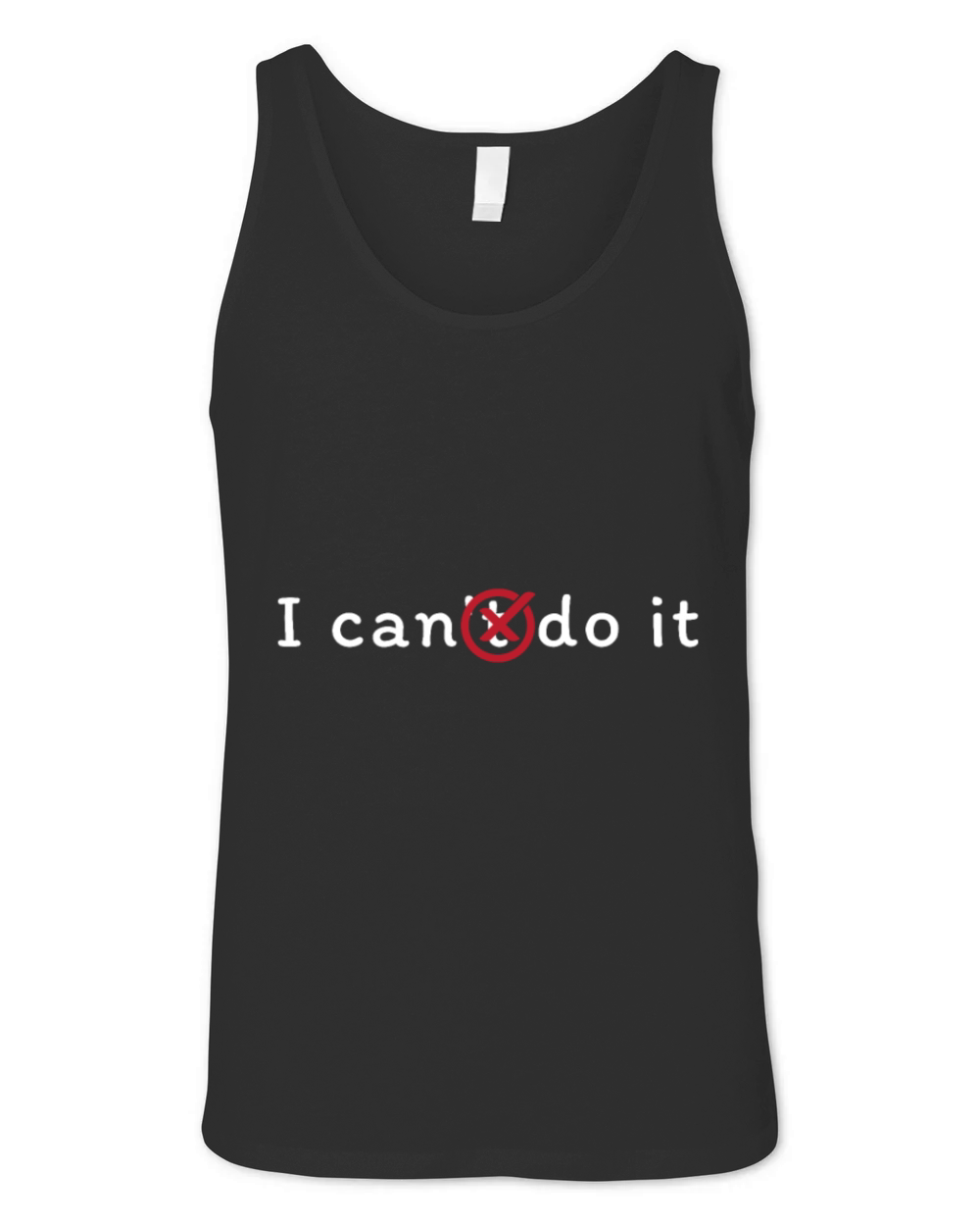 I can do it Unisex Jersey Tank