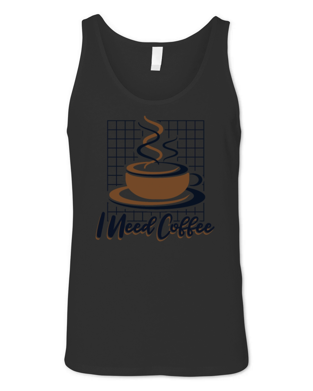 I Need Coffee Latte Art Barista Queen Coffee Unisex Jersey Tank