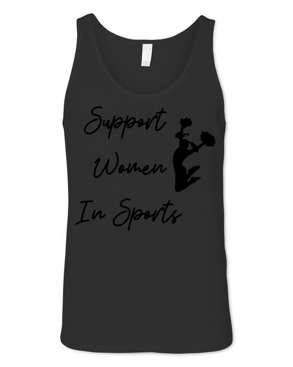 Support Women In Sports Unisex Jersey Tank