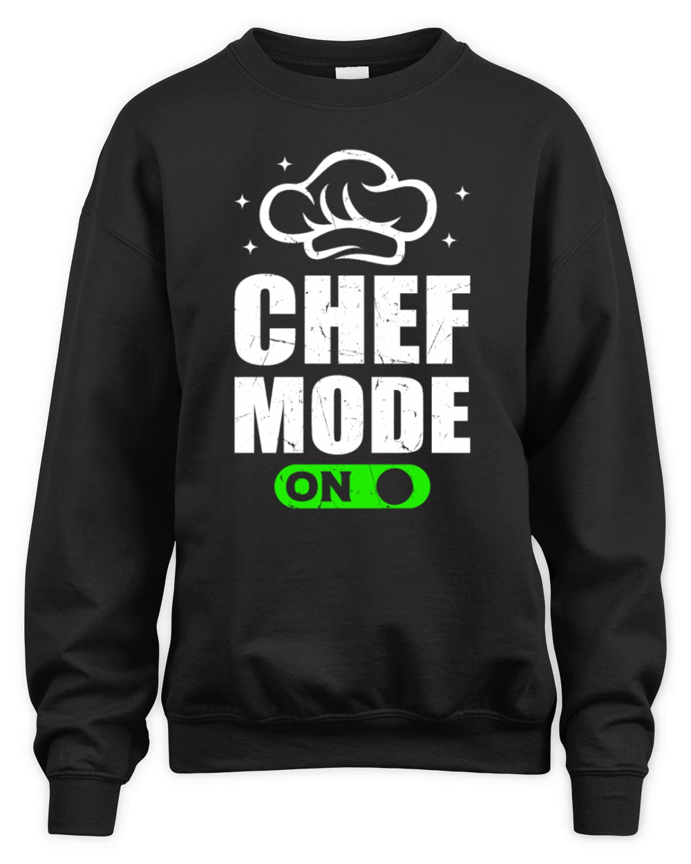Chef Mode On Cooking Chefs Hat Kitchen Chef Cook Unisex Premium Crewneck Sweatshirt