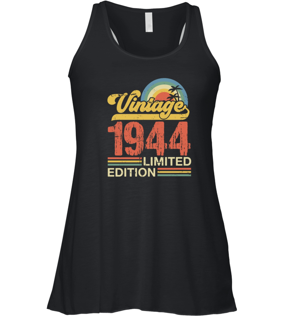 Retro Vintage 1944 Limited Edition Women's Flowy Tank Top