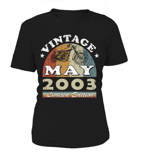 Biker vintage May 2003 20th anniversary Women's T-Shirt