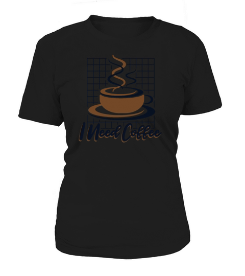 I Need Coffee Latte Art Barista Queen Coffee Women's T-Shirt
