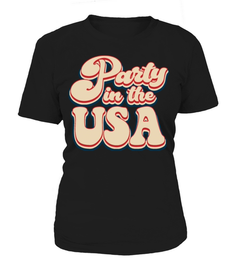 Vintage Classic Party in the USA 4th of July Women's T-Shirt