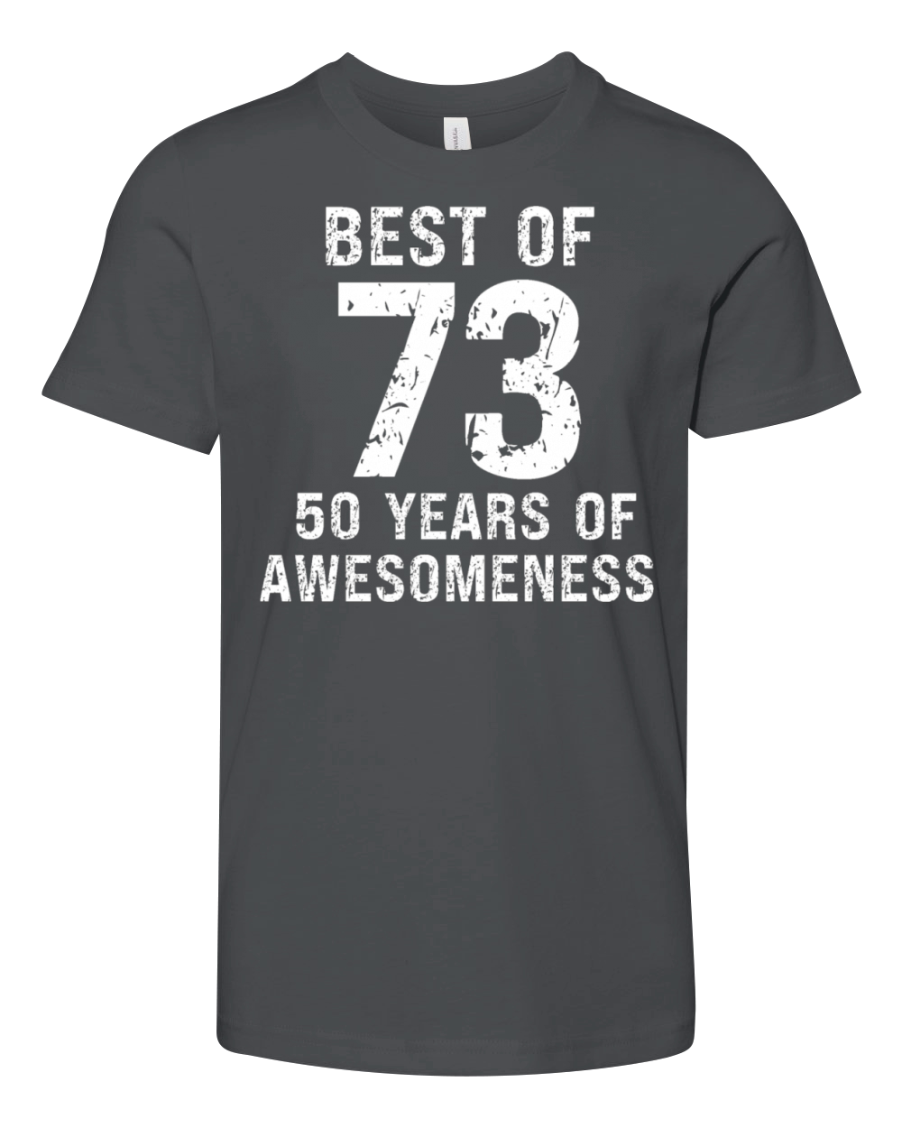 Best of 1973 vintage birthday 50th birthday Youth Unisex Jersey Tee