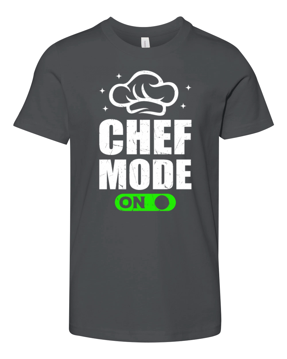 Chef Mode On Cooking Chefs Hat Kitchen Chef Cook Youth Unisex Jersey Tee