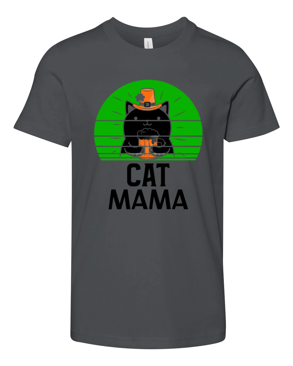 Vintage 80s Style Cat Mom T-Shirt for Women Retro Youth Unisex Jersey Tee