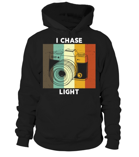 Vintage Camera I Chase Light Retro Color Hoodie Unisex