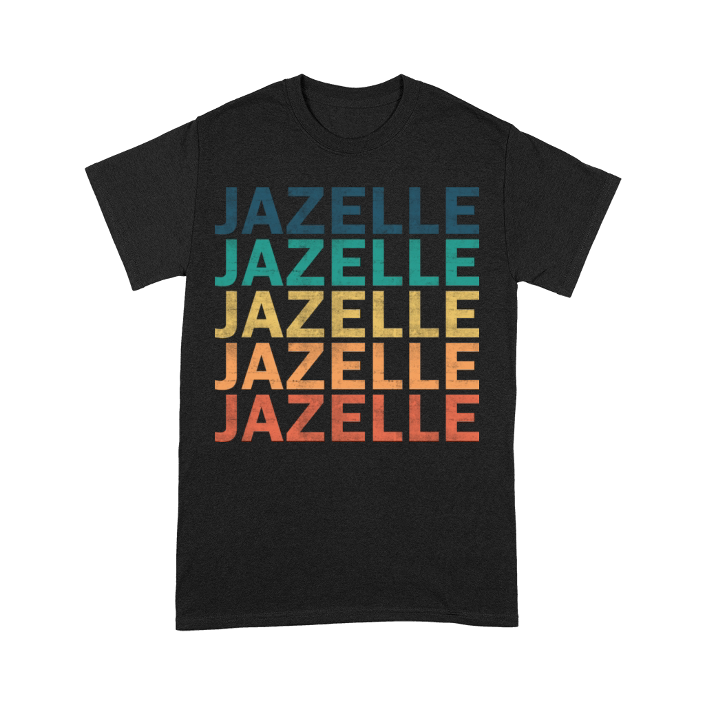 Jazelle Name T Shirt - Jazelle Vintage Retro Name Premium T-shirt
