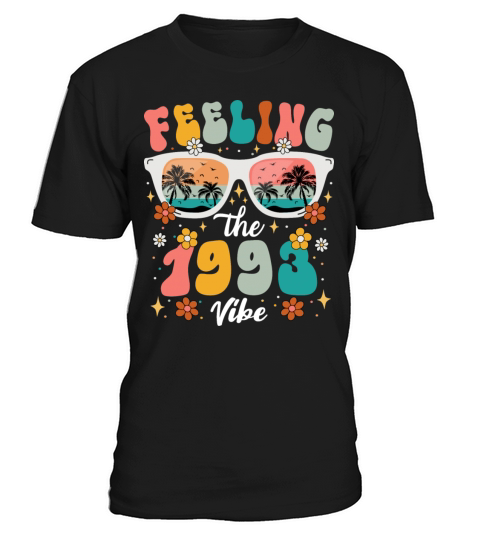 Happy 30 Years Woman Colorful 1993 30th Birthday T-Shirt Unisex