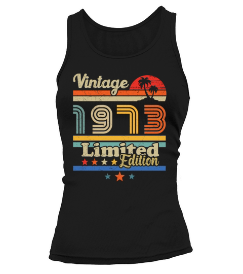 50th birthday december 1973 vintage 1973 Tank top Woman