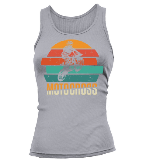 Motocross Stunt Vintage Distressed Tank top Woman