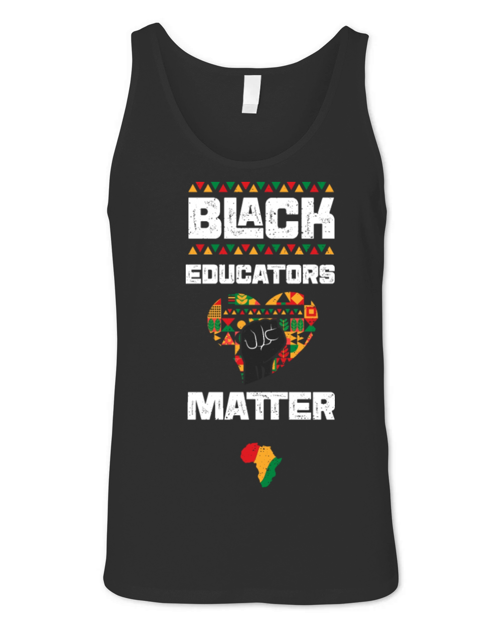 Black Educators Matter Unisex Jersey Tank