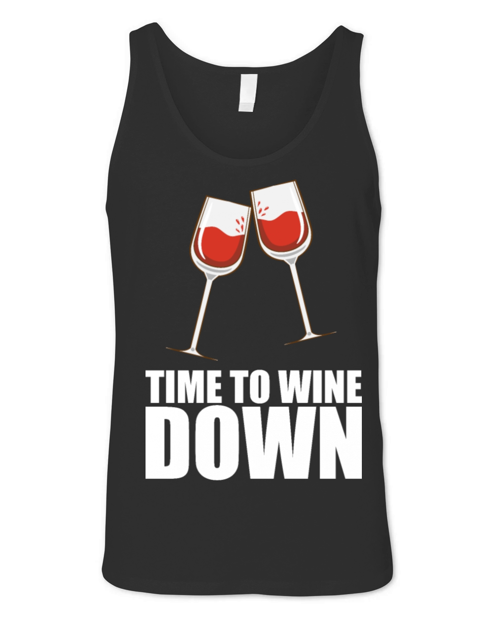 Drinking Wine Party Unisex Jersey Tank