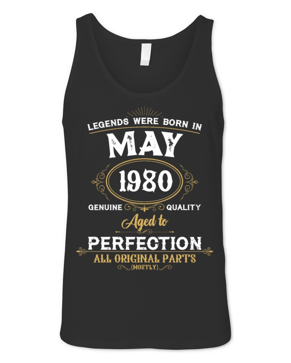 Legends Were Born In May 1967 Unisex Jersey Tank