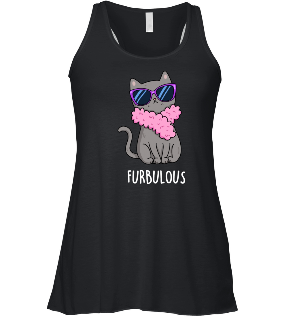 Furbulous Cute Cat Women's Flowy Tank Top