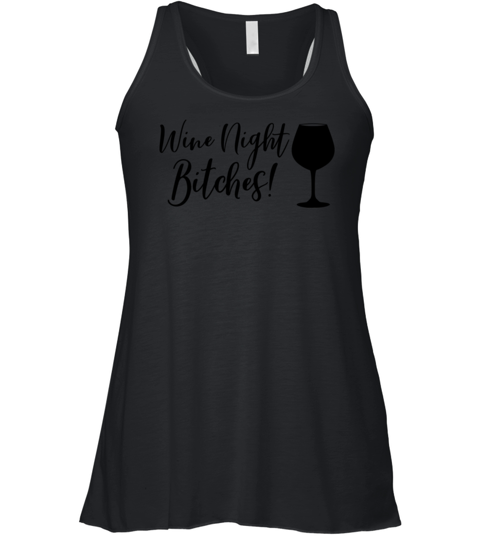 Wine Night Women's Flowy Tank Top