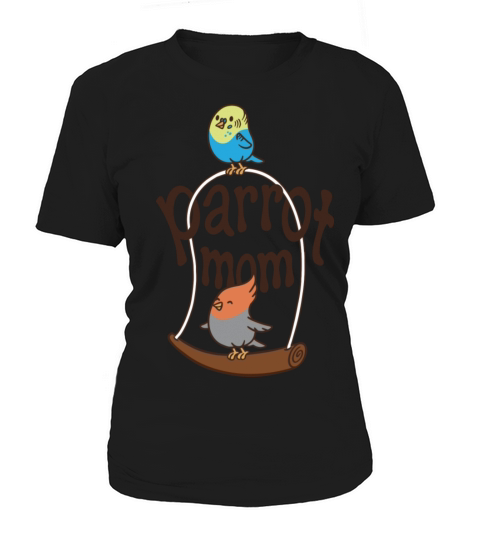 Cute Parrot Mom Women's T-Shirt