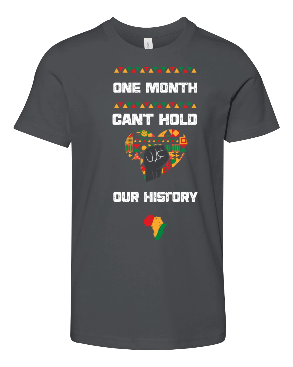 One Month Cant Hold Our History Youth Unisex Jersey Tee