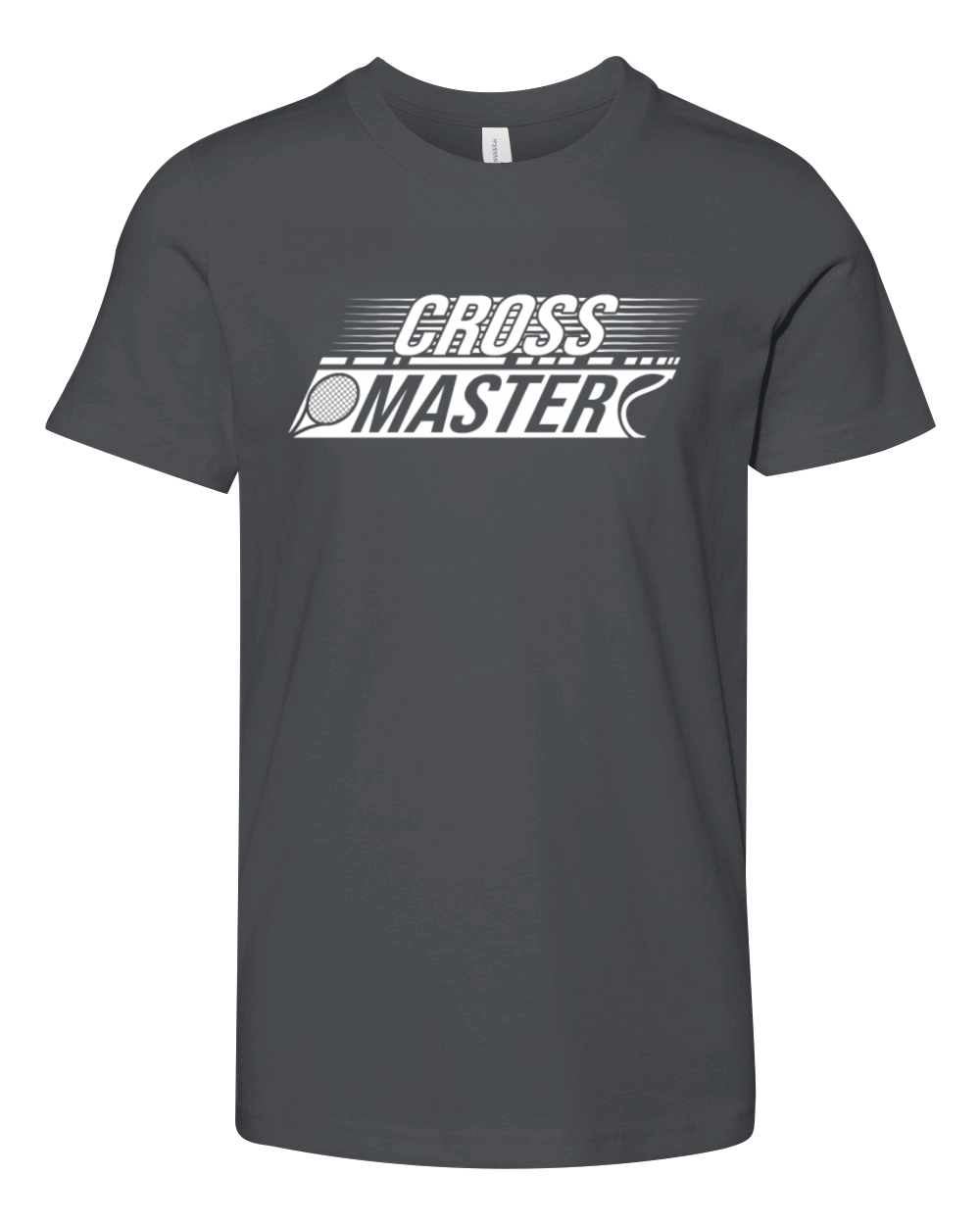 Tennis Art Cross Master Tennis Player Gifts Youth Unisex Jersey Tee