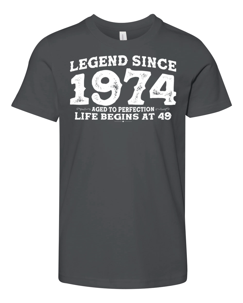 Vintage 1974 Shirt for Men Women 49 Year Old 49th Youth Unisex Jersey Tee
