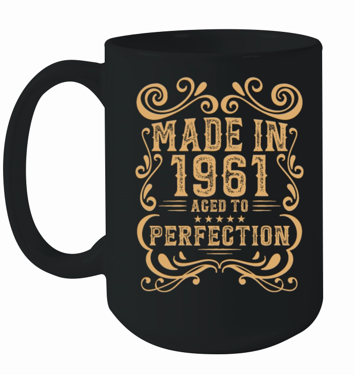 Vintage 1961 Aged to Perfection Ceramic Mug
