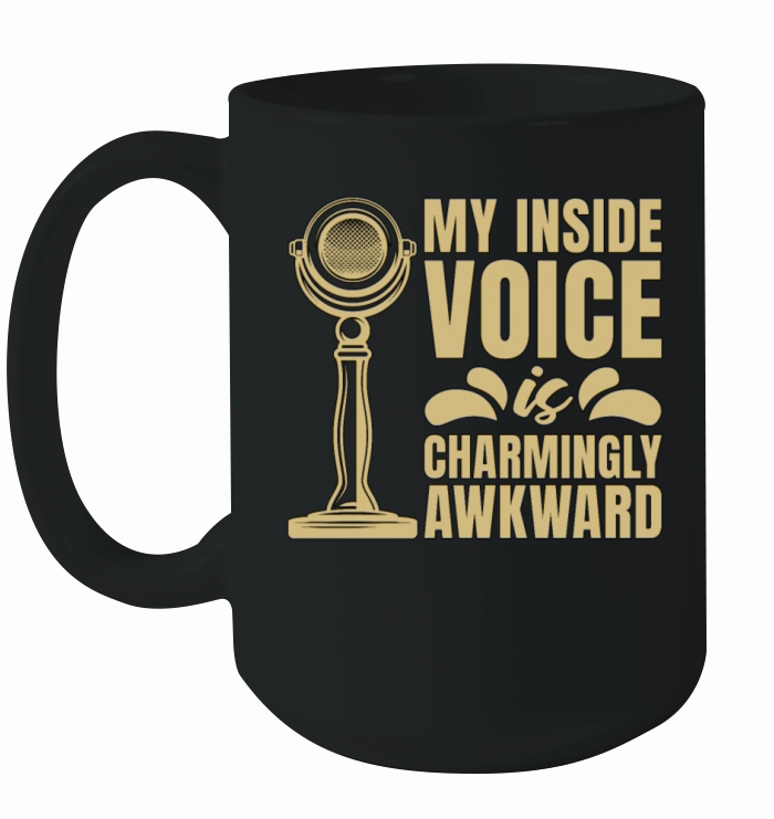 Voice Actor My Inside Voice Is Announcer Voiceover Ceramic Mug
