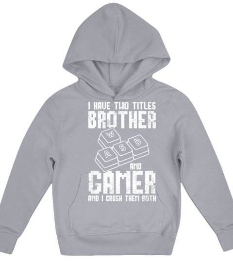 Pc Gamer Brother Vintage Kids Hoodie