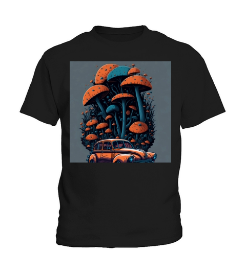 Mushroom driver Kids T-Shirt