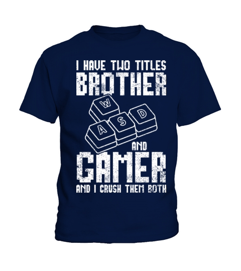 Pc Gamer Brother Vintage Kids T-Shirt